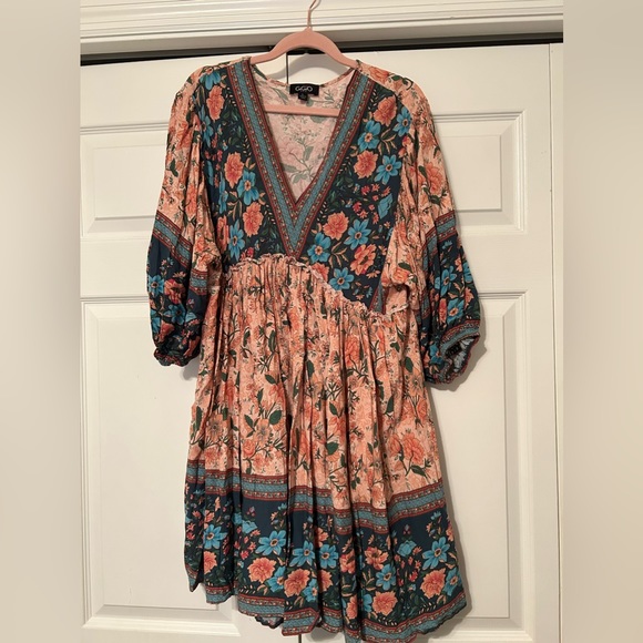 gigio Dresses & Skirts - Gigio knee length Boho dress, Large, Rayon